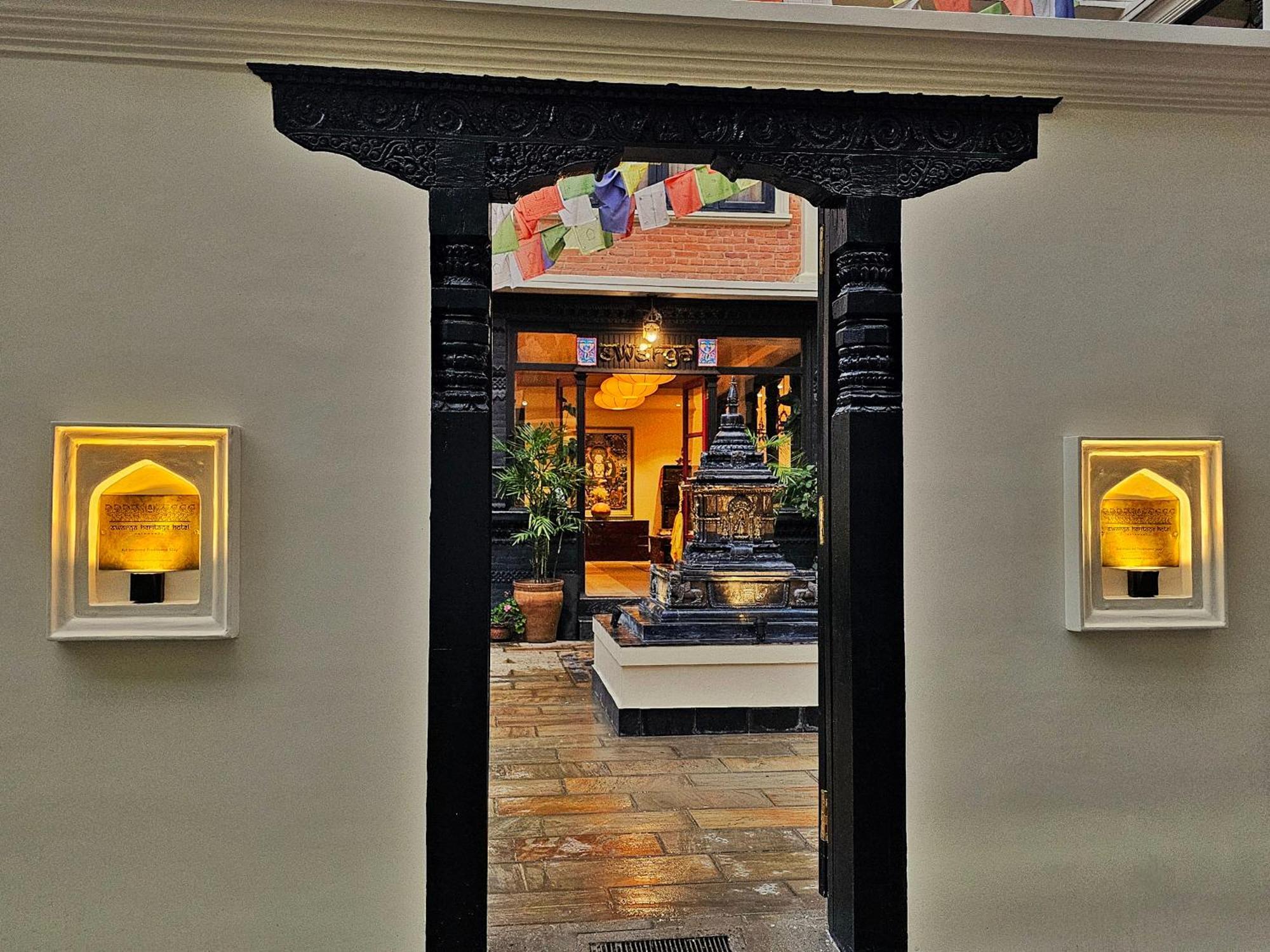 Swarga Heritage Hotel - A Traditional Stay Kathmandu Exterior foto